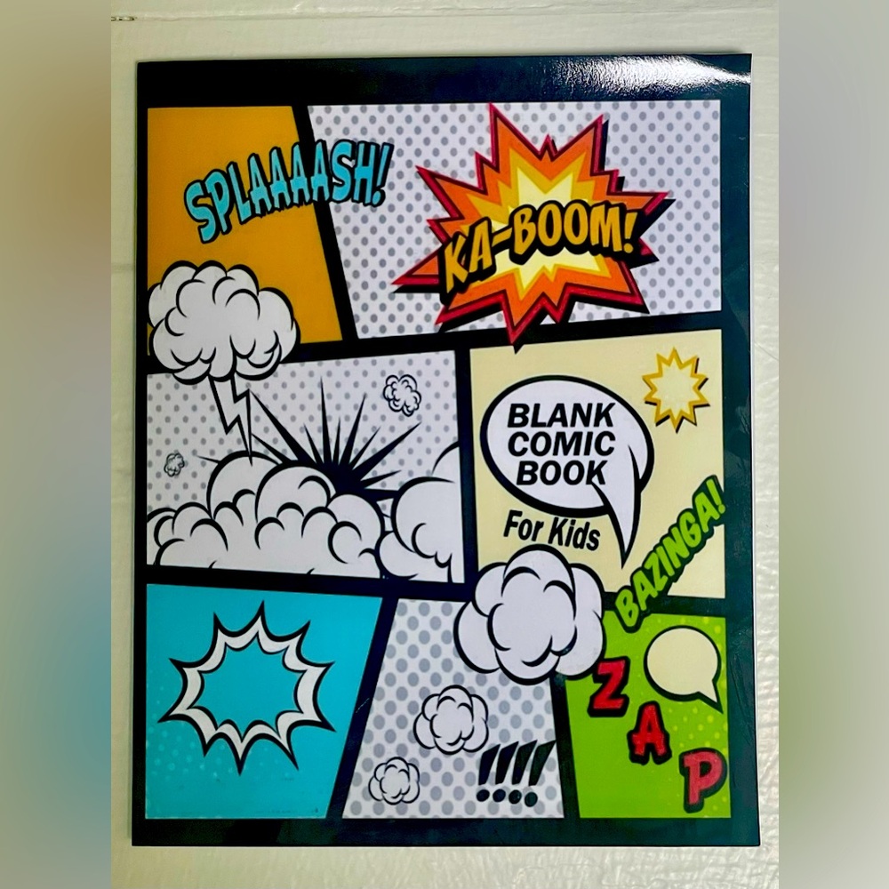 Blank Comic Book For Kids